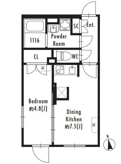 グランパセオ目黒西小山 101