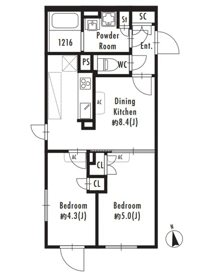 グランパセオ目黒西小山 401