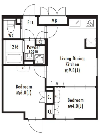 グランパセオ目黒西小山 102