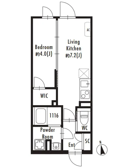 グランパセオ目黒西小山 204