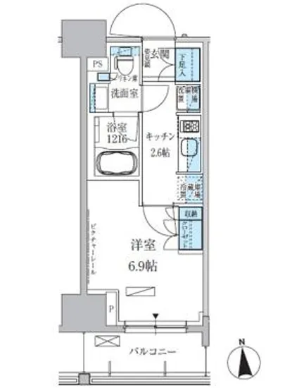 パークアクシス上野三丁目 307