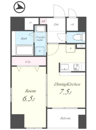 ペイサージュ文京 801