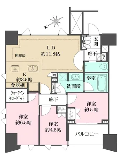 ザ・パークハウス南麻布 901