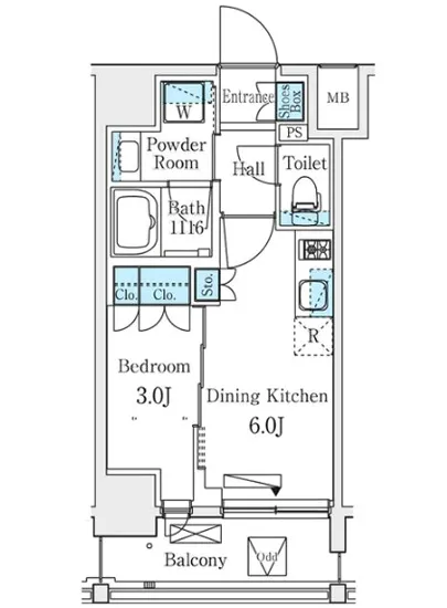 シーズンフラッツ大森北 1202