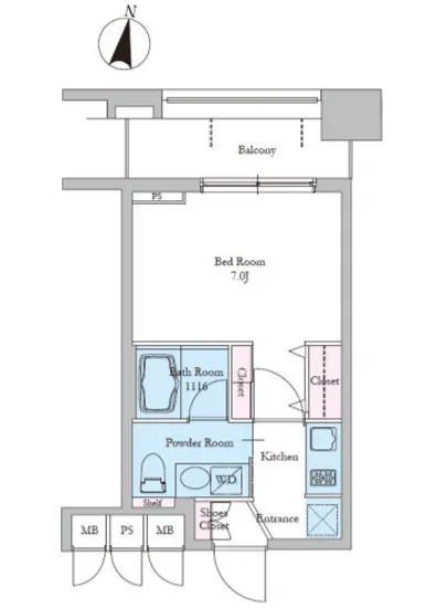 レジディア文京音羽2 802