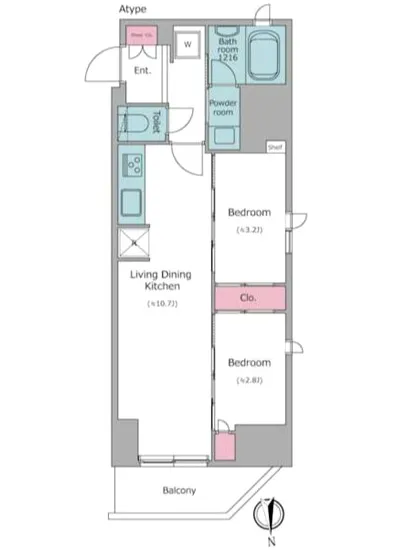 ワンルーフレジデンス上野御徒町 301