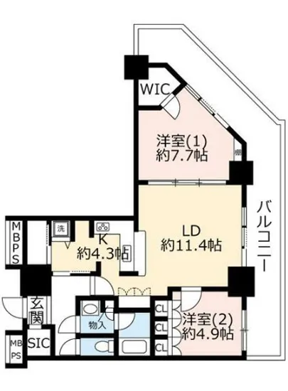 ベイシティ晴海スカイリンクタワー 22F