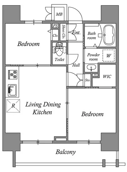 コスモグラシア板橋区役所前 1102