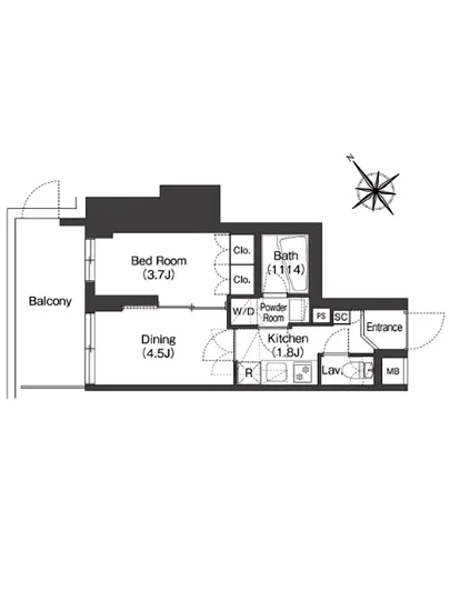 コンフォリア東大井2 102