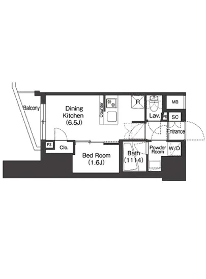 コンフォリア東大井2 404