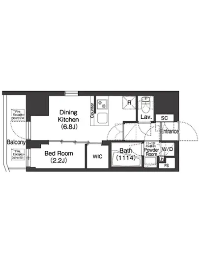 コンフォリア東大井2 403