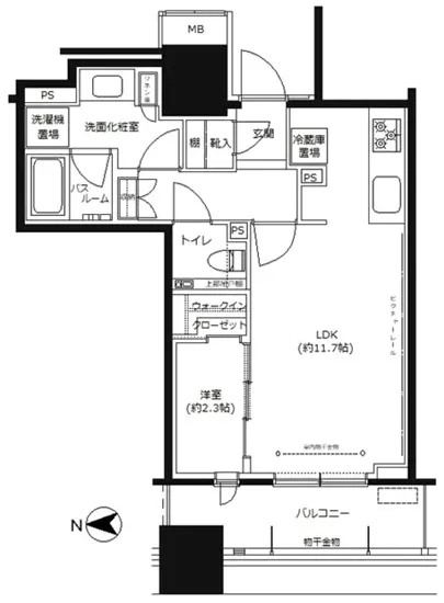アトラスタワー白金レジデンシャル 10F