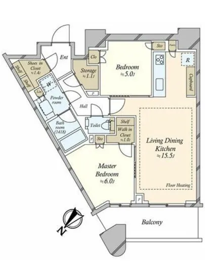 パークタワー勝どき S-3907