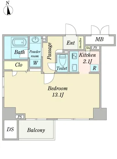 ワンルーフフラット戸越 304