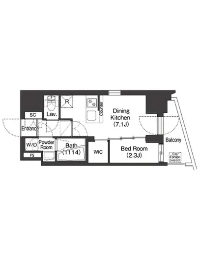 コンフォリア東大井2 1002