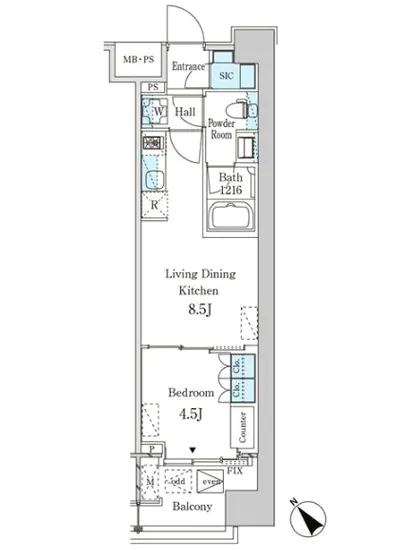 レガシス中目黒 601