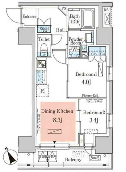 パークアクシス日本橋茅場町ステーションゲート 805