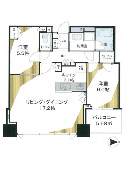 シティタワーズ豊洲ザ・シンボル 701