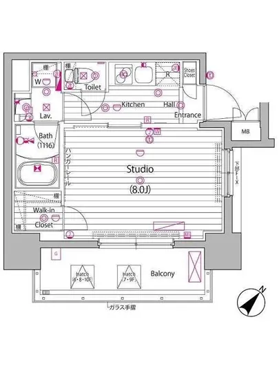 ガーラ・プレシャス神宮外苑 7F