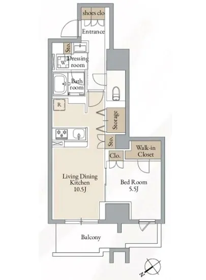 クロスレジデンス高田馬場 605