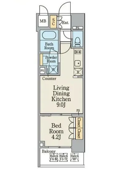 クレストコート日本橋浜町 502