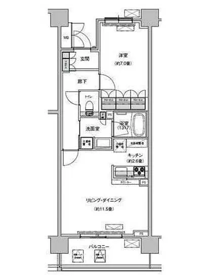 リージア経堂テラスガーデン 809