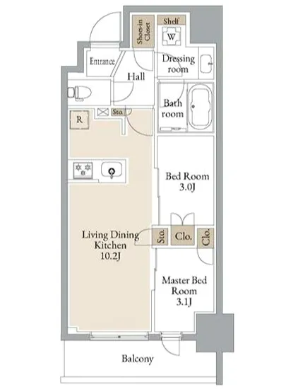 JMFレジデンス浅草橋三丁目 408