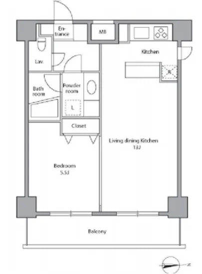 レジディア上落合 604