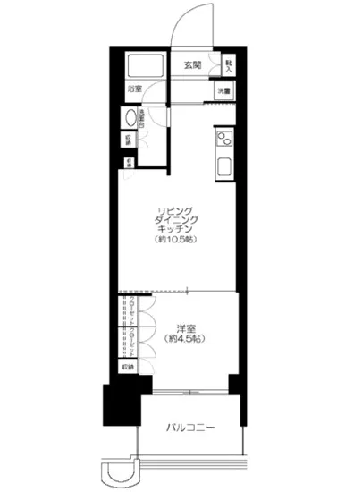 パークタワー勝どき M-17F