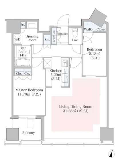 セントラルパークタワー・ラ・トゥール新宿 1912