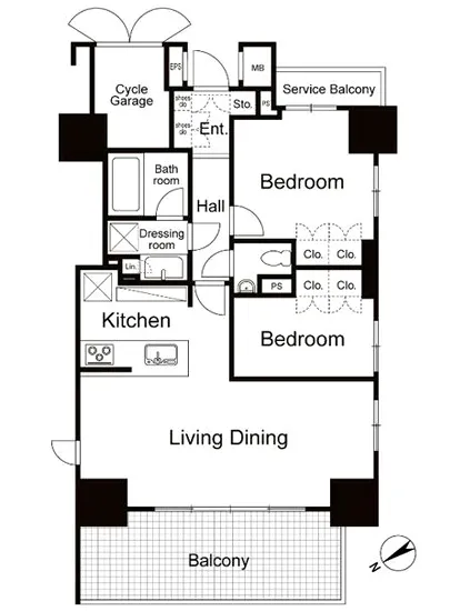ヴァントヌーベル代々木 5F