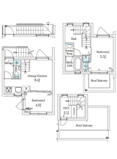 AGRATIO TERRACE恵比寿 210