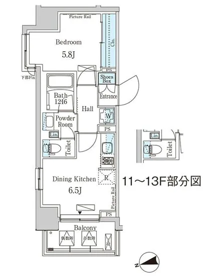 パークアクシス門前仲町イースト 206