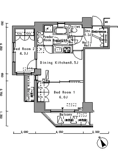 パークアクシス門前仲町 201