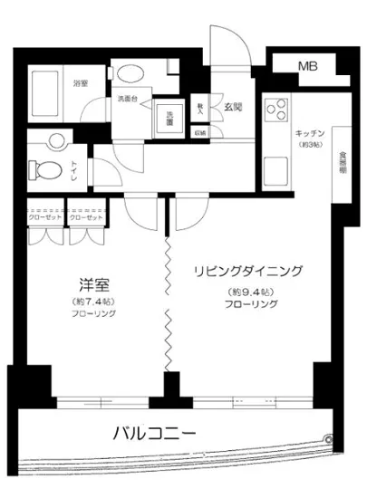 イトーピア広尾ヒルズクローチェ 8F