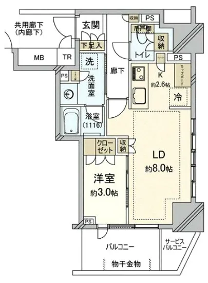 ブリリアタワー池袋ウエスト 7F