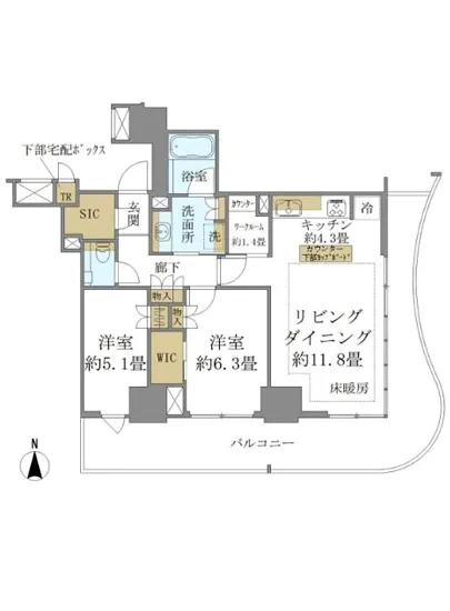 ブリリアタワー池袋ウエスト 1806