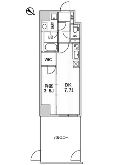 コンフォリア・リヴ志村三丁目 502