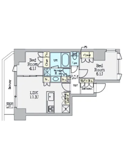 クレストコート上野 1201