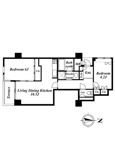 ガーデンホームズ白金 1205