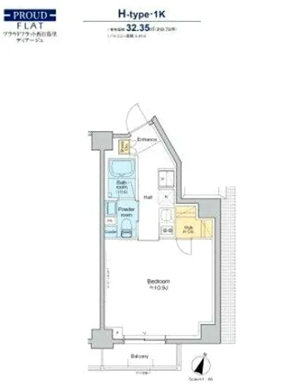 プラウドフラット西日暮里ディアージュ 309