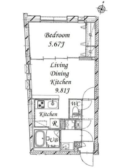 FLUFFY中野坂上 302