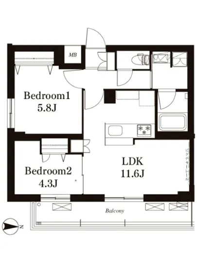 フレンシア下井草 305