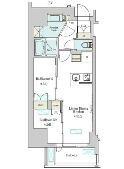 ブリリアイスト上野稲荷町 301