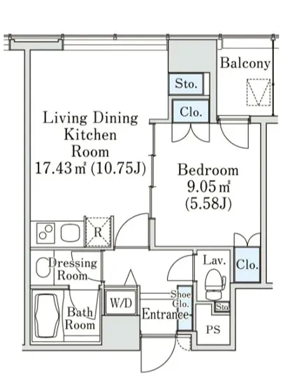 プラティーヌ新宿新都心 902