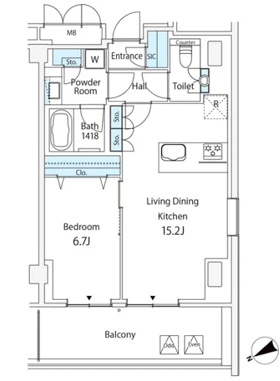 青朋レジデンス 1105