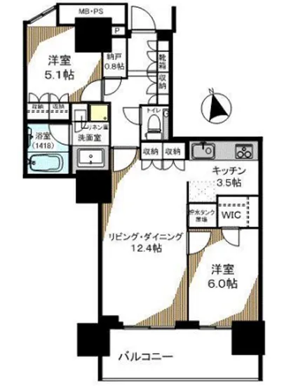 プラウドタワー東雲キャナルコート 3F