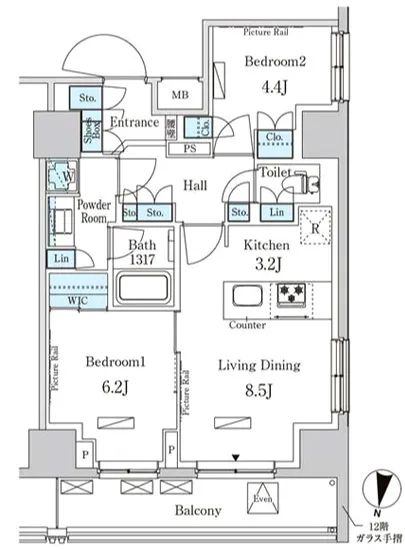 パークアクシス成増二丁目 1308
