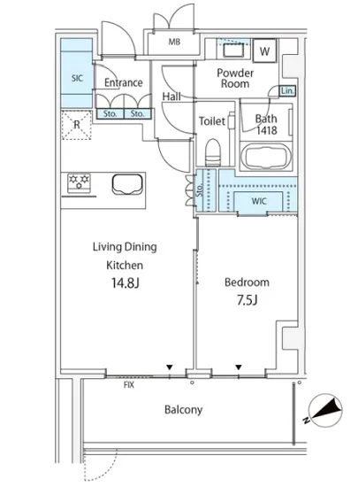 青朋レジデンス 1308