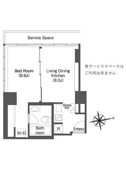 ウエリスアーバン品川タワー 2202